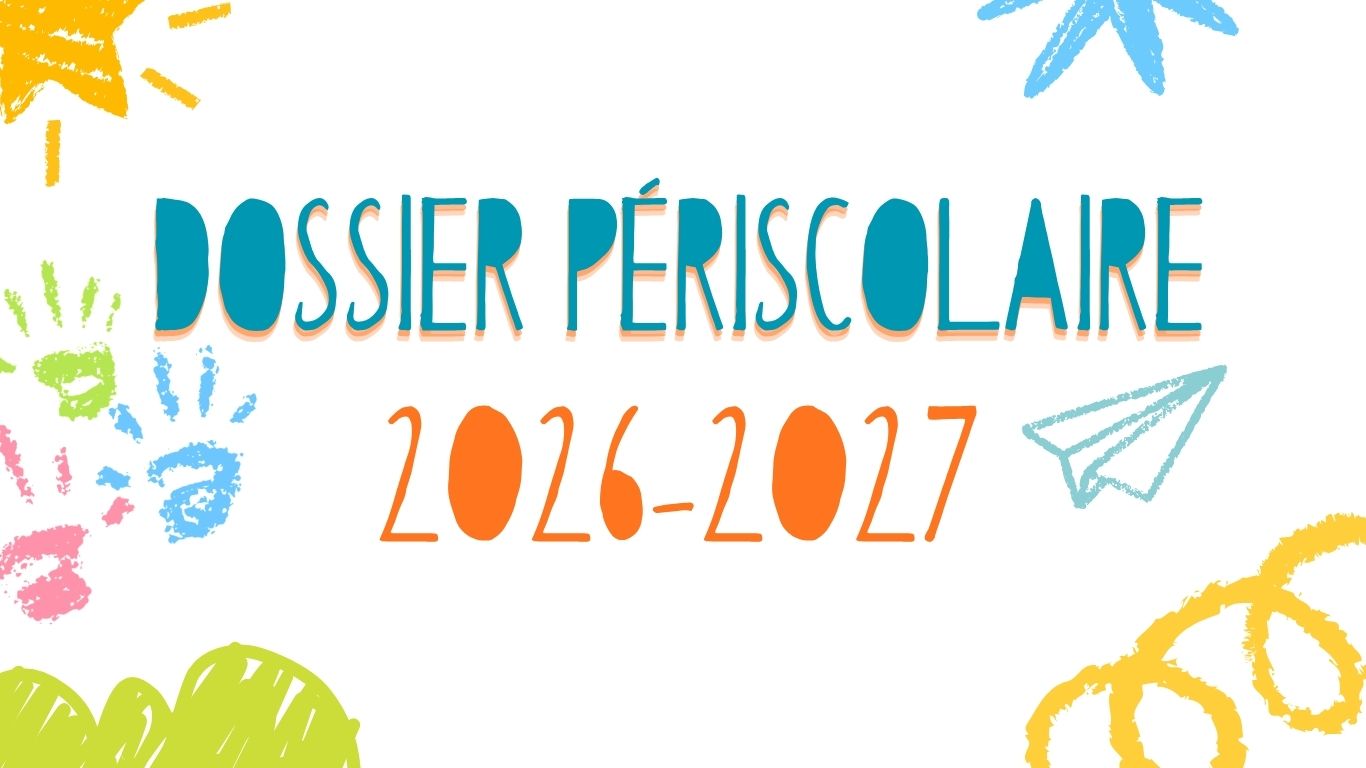 Rentrée 2026/2027 | Les inscriptions périscolaires sont ouvertes ! 
