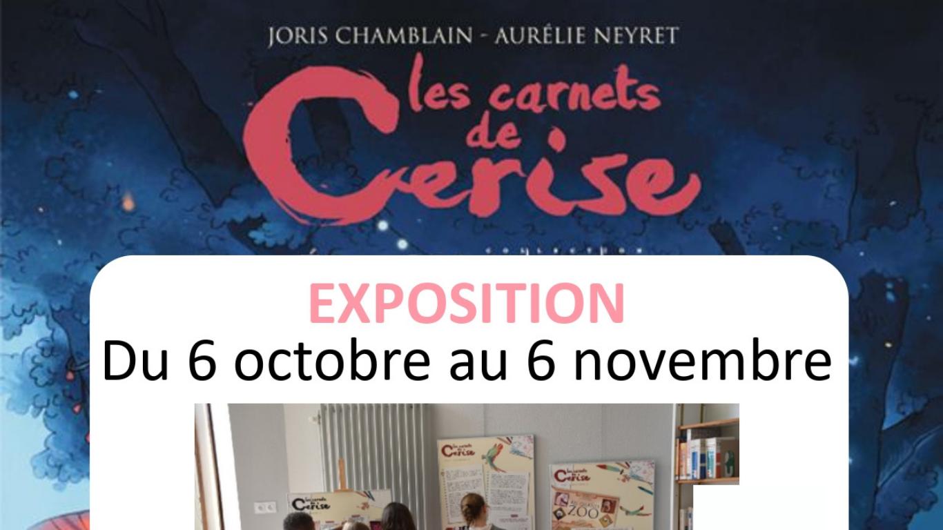 Expo Bib Les carnets de Cerise